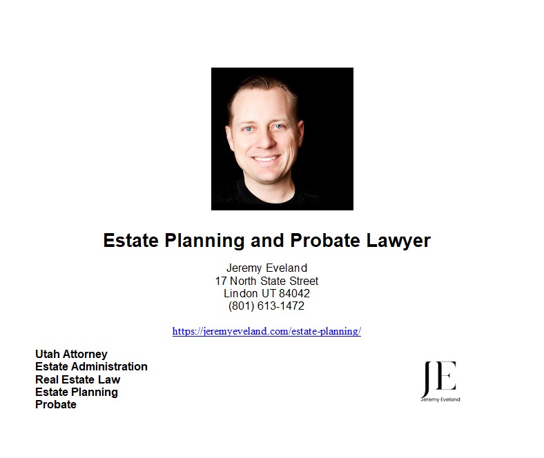 Estate Planning and Probate Attorney